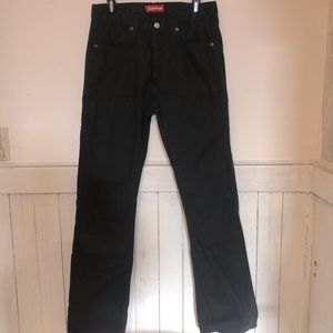 Supreme black 30” pant